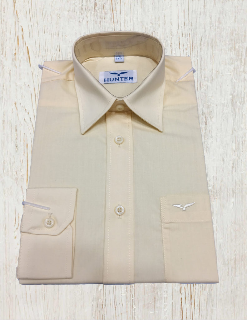 Boys Cream Single ShirtThe Schoolwear Centre