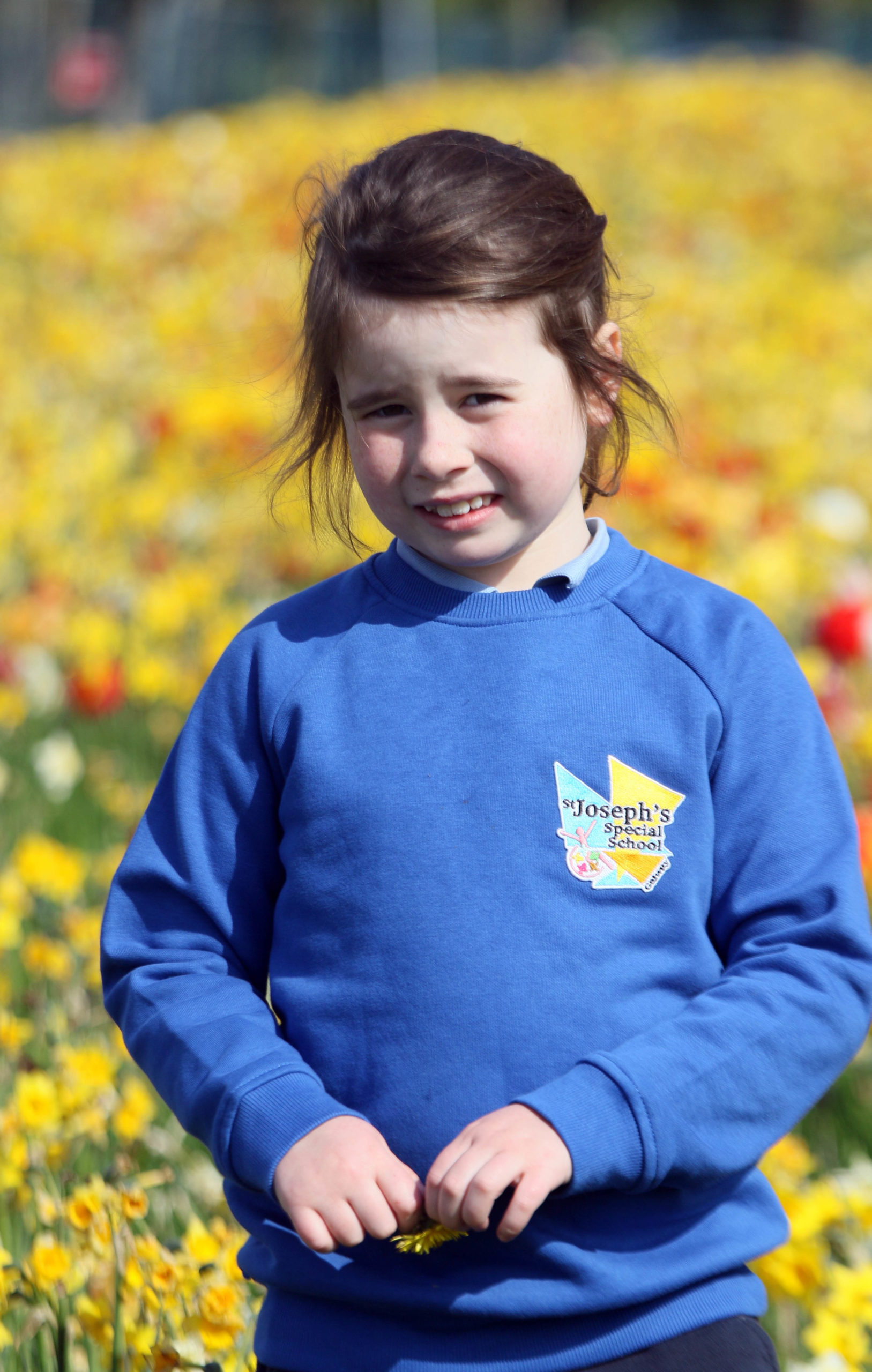 St Josephs Junior Sweatshirt Ocean Blue The Schoolwear CentreThe